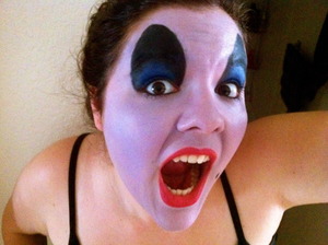Ursula inspired makeup