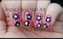 Simple Floral Nail Tutorial - Dotting Tool Nail Art For Beginners | Stephyclaws