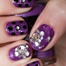 purple with gems 