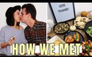 MARRIED MUKBANG | Veganish Thanksgiving and Couple's Q&A