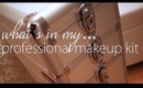 What's in my Professional Makeup Artist Kit!!