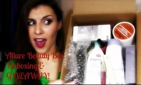 Allure Winter Beauty Box Unboxing & GIVEAWAY