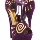 Heels Af-Milly Purple