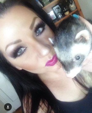 A fun look with my ferret :)
