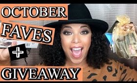 OCTOBER FAVORITES 2016 + GIVEAWAY | collab w/ Andrea Renee | MelissaQ