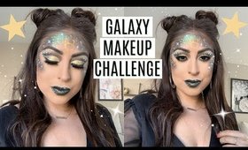 FINAL CHALLENGE: GALAXY GIRL MAKEUP ON MAKEITUP SHOW AWESOMNESSTV