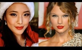 Taylor Swift Inspired Holiday Pinup Tutorial