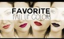 Favorite Lip Colors for Fall 2017 - 5 Must Have Liquid Lipsticks to Check Out This Fall