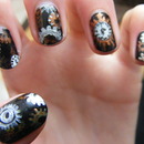 Steampunk Nails
