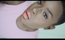FULL FACE Peachy Spring 2016 Makeup | Dark Skin  POC