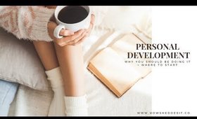 PERSONAL DEVELOPMENT + WHY YOU NEED IT | BLOGGIING + BUSINESS TIPS | INSTAGRAM LIVE
