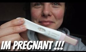 LIVE PREGNANCY TEST - *EMOTIONAL* IM PREGNANT | Danielle Scott