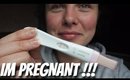 LIVE PREGNANCY TEST - *EMOTIONAL* IM PREGNANT | Danielle Scott