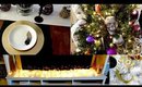 VLOGMAS DAY 3: CHRISTMAS DECOR HOME TOUR & A SPIDER!!!
