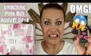 UNBOXING PINK BOX AUGUST 2018 | OMG 😱! HEFTIGE PRODUKTE!