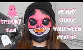 Baby Shark Halloween Makeup Tutorial | pdx_dez