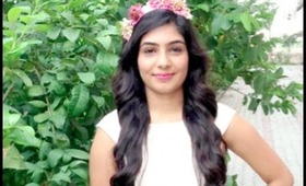 DIY Flower Headband for Summer with Real Flowers