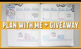 Plan With Me + Go Wild COLLAB GIVEAWAY