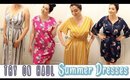 TRY ON HAUL SUMMER DRESSES 2019 | NURSING FRIENDLY DRESSES | Diana Susma