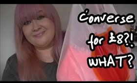 CONVERSE FOR £8?! WHAT? - Haul - Converse, St Tropez & Lee Stafford