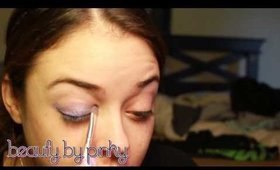 Copy of Punked Out Periwinkle makeup tutorial - Beauty by Pinky