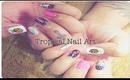 ☼ Tropical Themed Nail Art Tutorial ☼