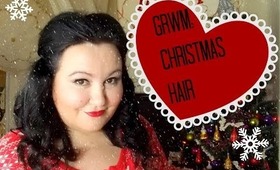 Get Ready With Me: Christmas Hair Edition | TheVintageSelection