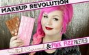 Makeup Revolution Salted Caramel & Pink Fizz Palettes | Swatches
