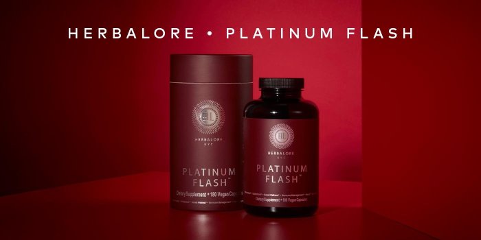 Here’s the do-it-all, hormone-balancing wellness boost. Shop the Herbalore Platinum Flash at Beautylish.com