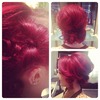 Updo style w/ hairbow