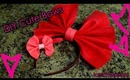DIY Small Hair Bow/Bow Tie & Big Lolita Bow [SIMPLE]