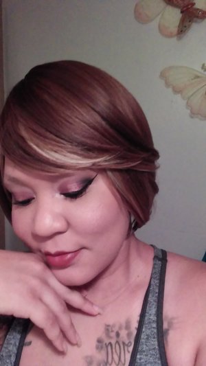 I tried to Create Kathleen Lights look on her youtube using her collab with ColorPop 

I used weenie and Porter