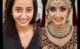 Indian bridal makeup by KritiDS