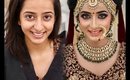 Indian bridal makeup by KritiDS
