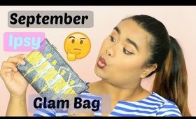 ♡ ♡ ♡September Ipsy bag || Sassysamey