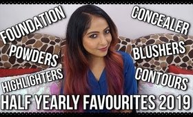 HALF YEARLY FAVOURITES 2019 | Foundations, Concealers, Blushes, Eyeliners | Stacey Castanha