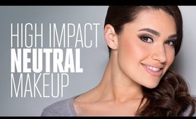 HIGH IMPACT Neutral Makeup Tutorial!