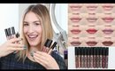 NYX LINGERIE Liquid Lipstick REVIEW + SWATCHES | Hot or Not | JamiePaigeBeauty