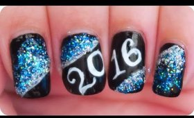 Nail art | Happy New Year 2016 ✩ Martina Ek