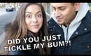 Did You Just Tickle My Bum?! - Vlog 46 - TrinaDuhra