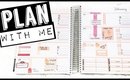 Plan with me: PEACH Erin Condren Life Planner Weekly Spread / Erin Condren Horizontal #38
