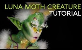 Luna Moth Creature | Makeup Tutorial