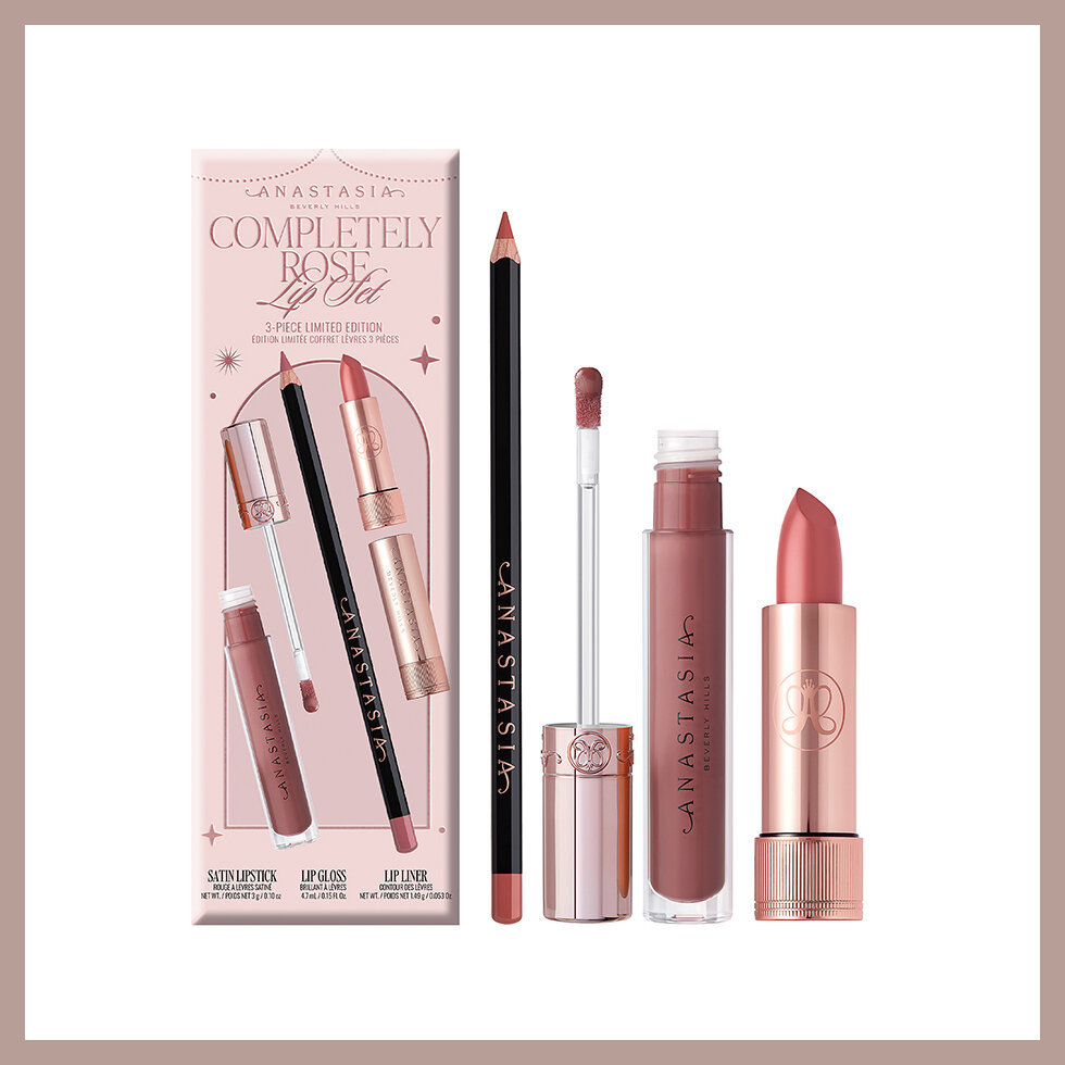 Anastasia Beverly Hills Completely Rose Lip Kit 