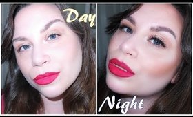 Summer Day To Night Make-Up Tutorial | MAC 'Relentlessly Red' Lipstick