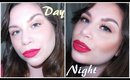 Summer Day To Night Make-Up Tutorial | MAC 'Relentlessly Red' Lipstick