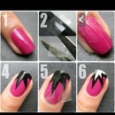 how to: nails art💋