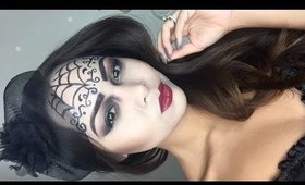 Tim Burton Inspired Sugar Skull Halloween Makeup Tutorial 2015 | Charmaine Dulak