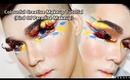 Creative Colourful Makeup Tutorial ( Bird Of Paradise Makeup Tutorial)