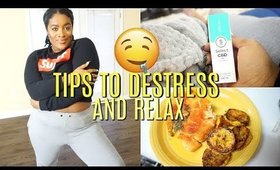 TIPS ON HOW TO DE-STRESS AND RELAX | FT. EAZE WELLNESS