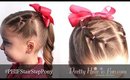 How To: Toddler Hair: Stair Step PonyTails | Pretty Hair is Fun